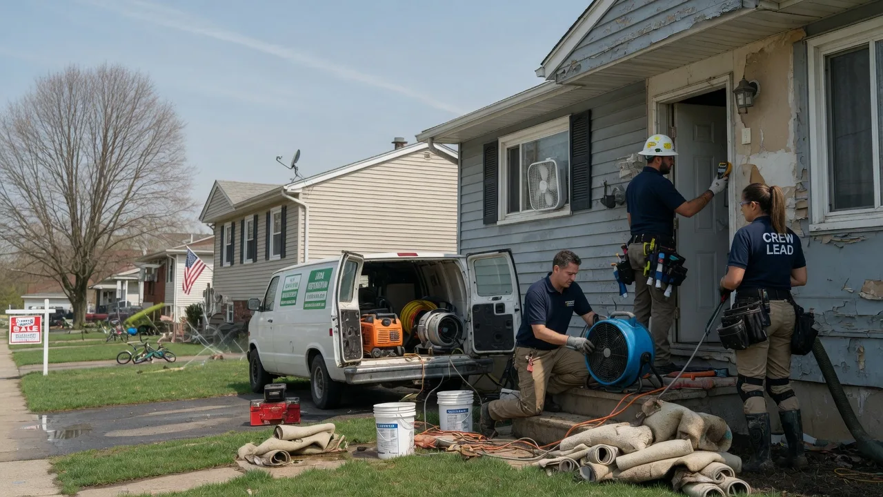 Flood Cleanup in Grenloch, NJ near me